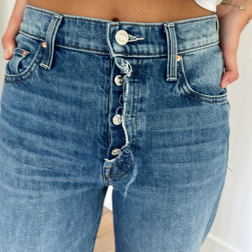 Mother Fly Cut Tomcat Roller Jeans - Picture 2 of 8
